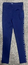Aubrion Girls Equestrian Ridding Leggings With Full Seat And Legs Size 11/12