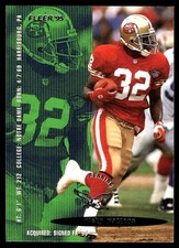 Ricky Watters 1995 Fleer #354 Eagles NFL READ FREE SHIPPING AutographDen