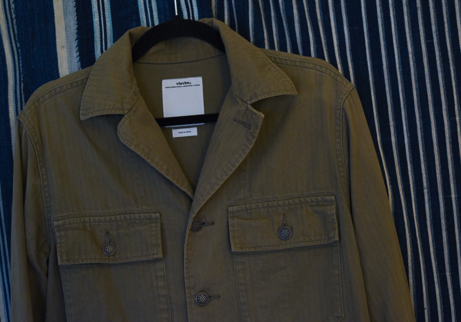 Visvim Willard HBT Jacket - Size 3/Medium/Large -… - image 2