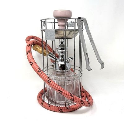 MYA Vento Hookah 12  Glass Pink W/ Hose