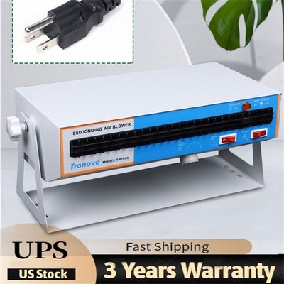 Anti-Static Ionizing Air Blower Fan Discharge Static Eliminator Ionizer Ion Fan~