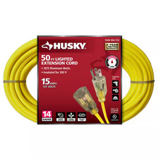 50 Ft. 14/3 Medium Duty Indoor/Outdoor Extens...