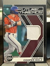 2023 Panini Elite Extra Edition Cooper Ingle #FT-CI Future Threads Relic
