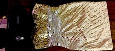 Gold Sequenced Prom/Formal dress size 6