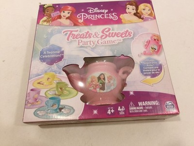 Disney Princess  Treats & Sweets Party Game Teatime Celebration ages 4+ New