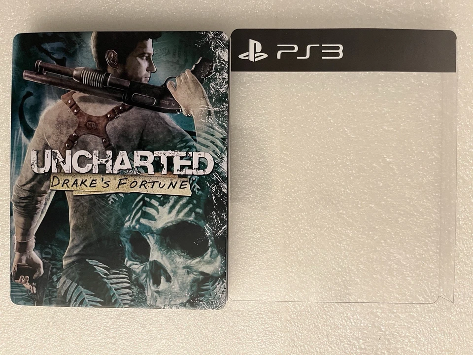 Uncharted Drake's Fortune Custom-Made G2 Steelbook Case PS3/PS4 (NO GAME) - Image 2 of 4