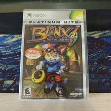 * Blinx The Time Sweeper (Og Xbox) Mint Disc, No Manual, Clean Cover Art Tested