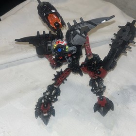 2009 vintage LEGO 8984 Bionicle STRONIUS 99% COMPLETE Canister Manual GLATORIAN