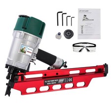 BHTOP Mexican Style 9021NS Framing Nailer 21 Degree 3-1/2 with Depth Adjustme...