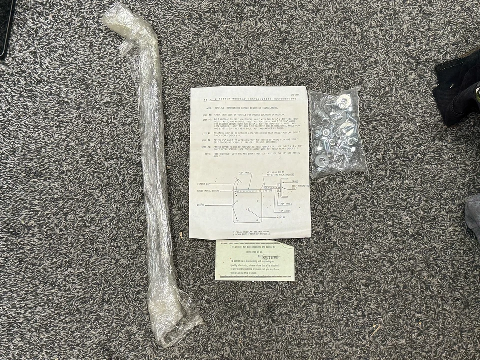 OWENS 86RF201D/RMF201D GUARDABARROS UNIVERSALES 12x18 FORD CHEVY RUEDA ÚNICA Foto 2 de 4