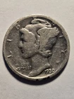 1930 S Mercury Dime Good G Details 90% Silver Coin - Exact Coin Shown