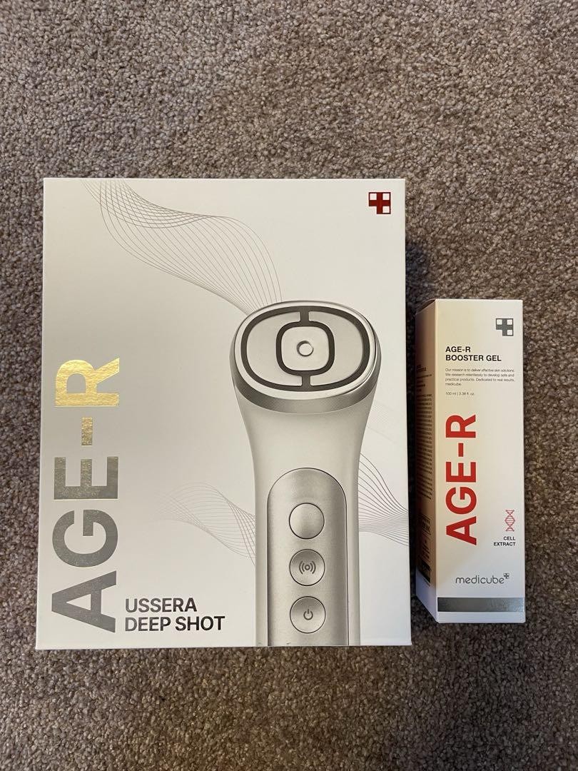 MEDICUBE AGE-R USSERA DEEP SHOT Device Set Operation Confirmed