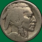 1926-D Buffalo Nickel Good G Coin, Scratch #39189