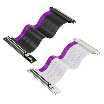 PCIE4.0 16X Extender Risers Cable Flexible Extension for Graphics Card 200mm