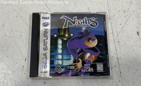 3D Control Pad/Nights Into Dreams Controller+ Game for Sega Saturn- IOB