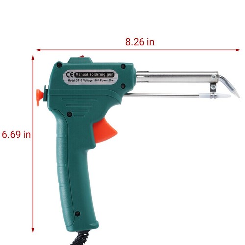 110V 60W Auto Welding Electric Soldering Iron Temperature Gun Solder Tool - Picture 3 of 12