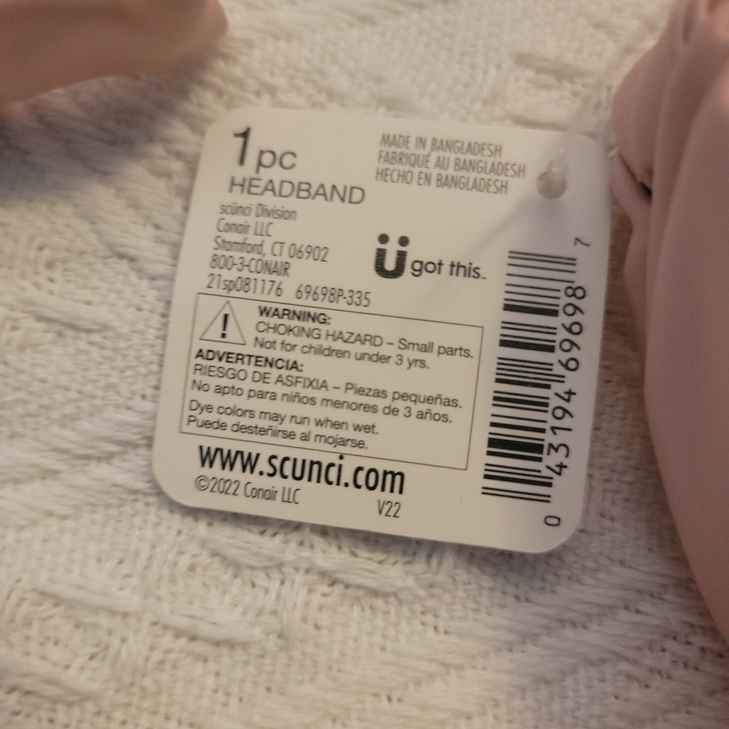 Scunci X Tamera Mowry Pink Faux Leather Headband Lot Of 5 Bridesmaids