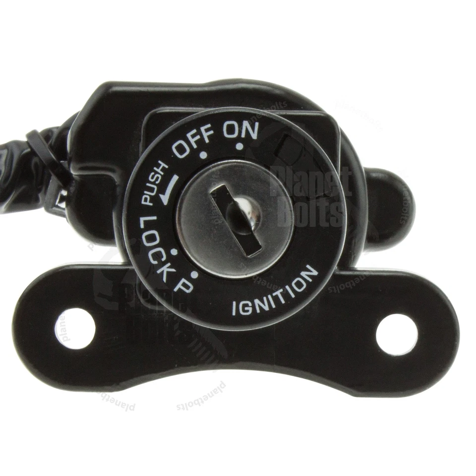 Juego de bloqueo de llave de encendido para Suzuki 37100-26D03 Bandit Katana 600 750 Kit Interruptor Foto 4 de 4