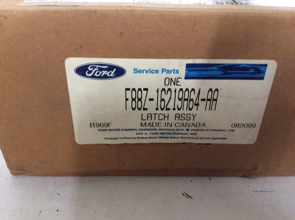 Actuador de cerradura de puerta derecha Mercury Ford Mazda F88Z-16219A64-AA NOS 95-01 Foto 3 de 3