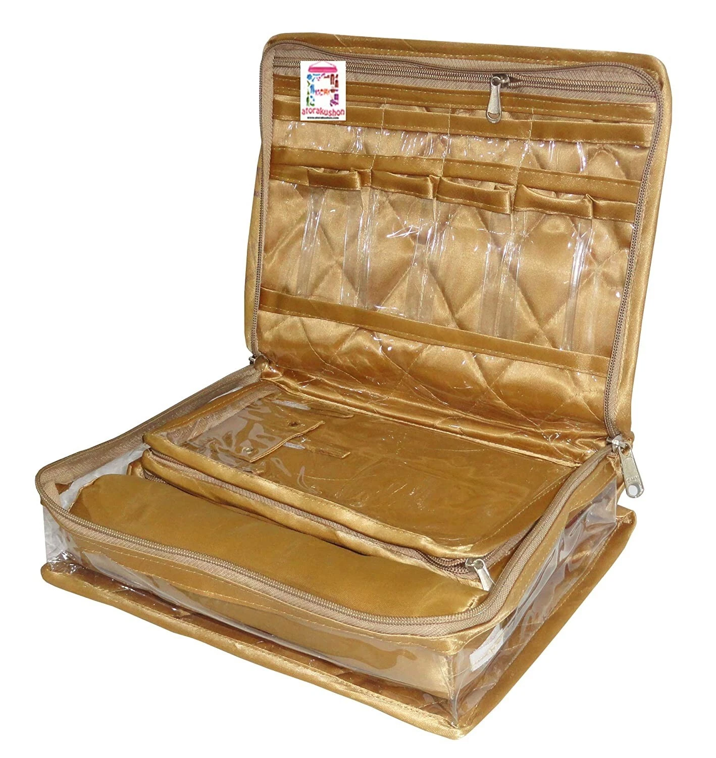 Jewelry Earring Ring Necklace Pendant Storage Travel Case Pouch Bag Box for Girl