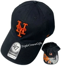 MLB New York Mets ('47 Brand) Ballpark Clean Up Hat Tropical