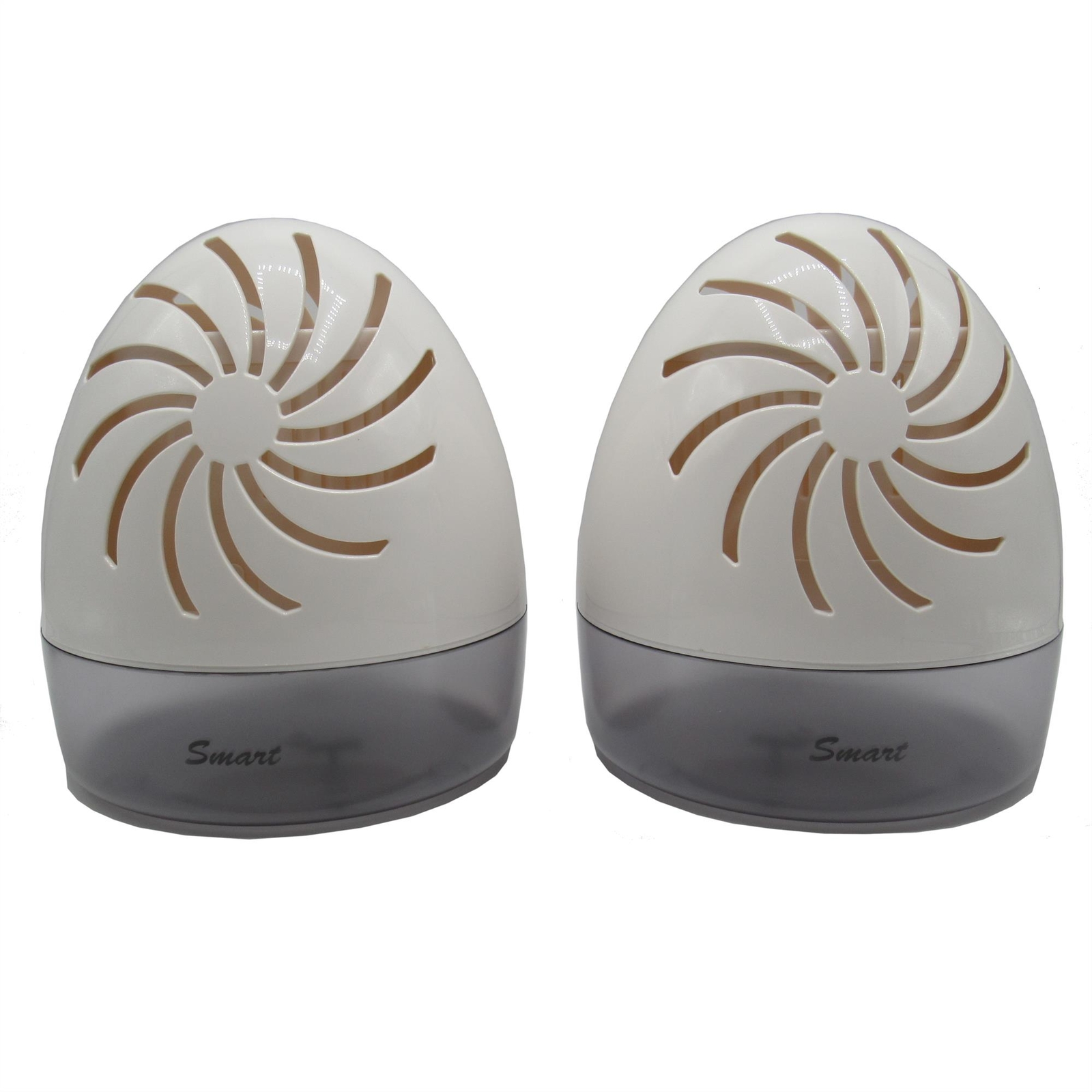 Dehumidifier Moisture Absorbing Air Purifier x2 (1L Refillable Damp Mould Trap)
