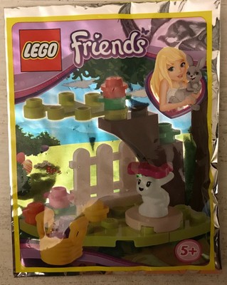 Minifigure Friends LEGO - Le Chat Blanc Dans Le Jardin - Figurine Sous Sachet Polybag - Référence 561411 - Neuf