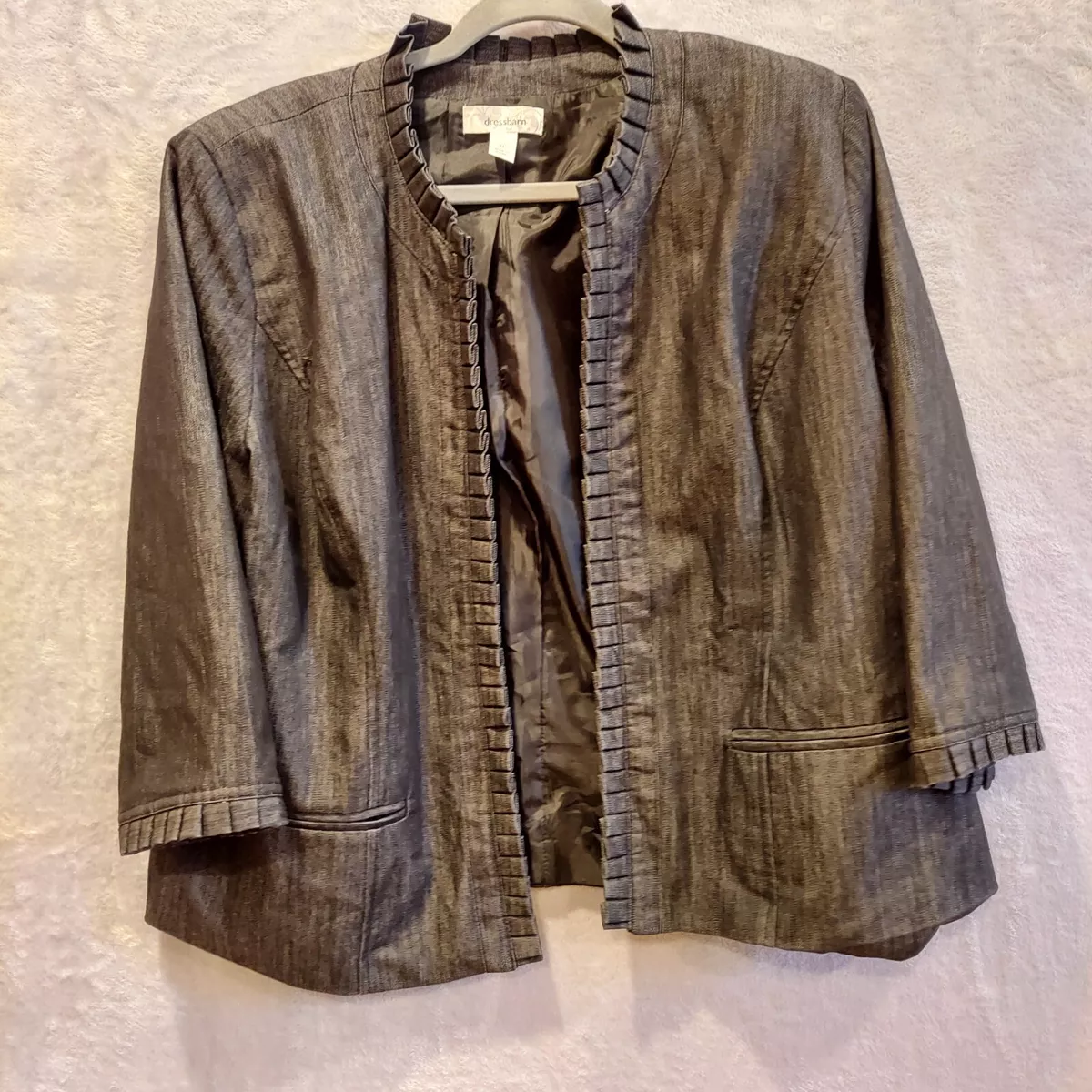 Dress barn top denim jackets