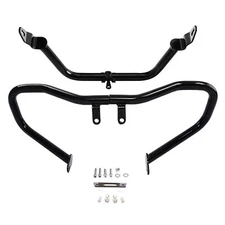 Gloss Chopped Engine Guard Bar Fairing Support Fit For Harley Road Glide 15-23