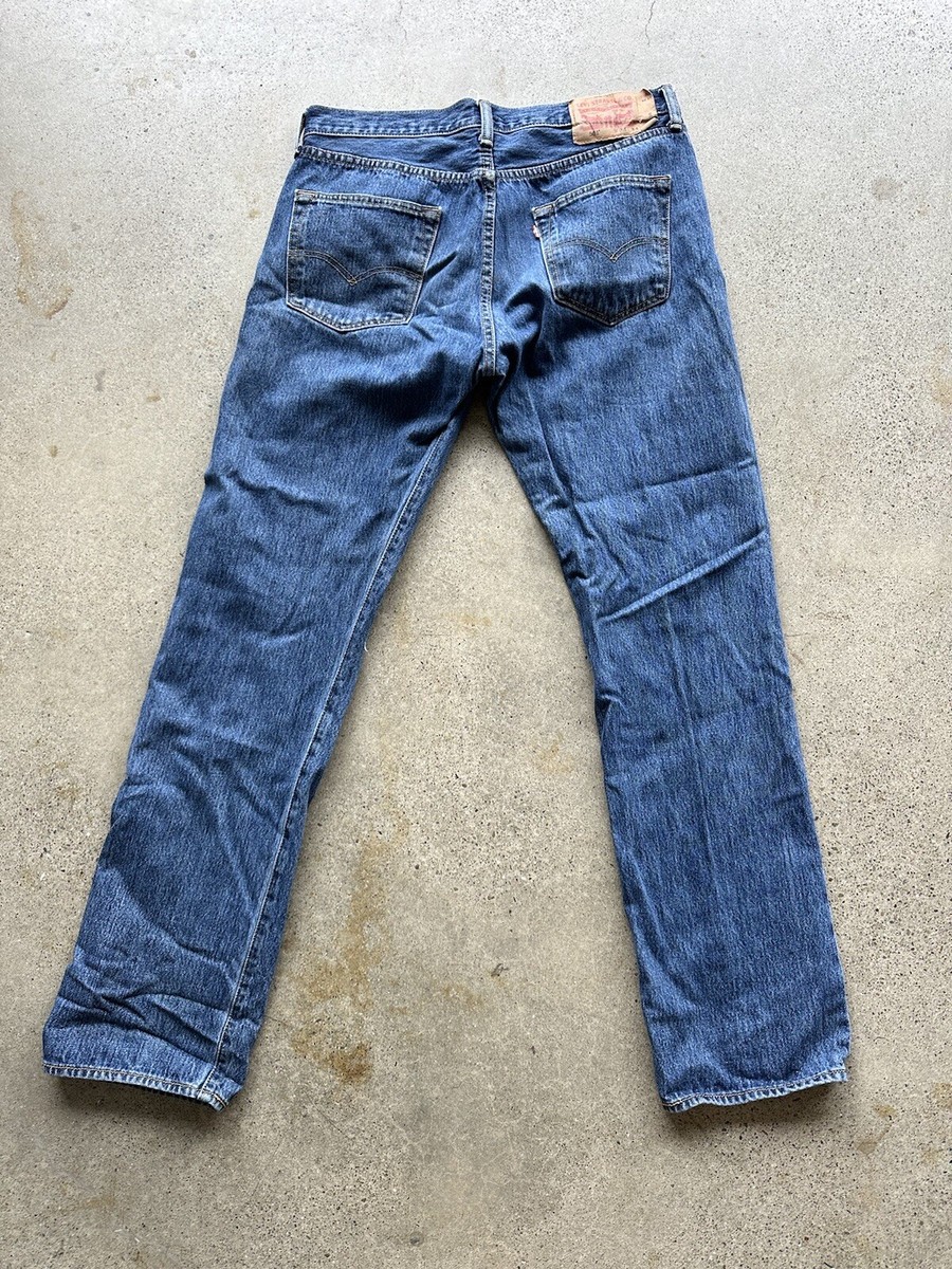 Levi's 501XX ダークブルー ストレートデニム W36L34 Levi's 501xx ダークブルー ジーンズ W30 L36 USA製 - メルカリ