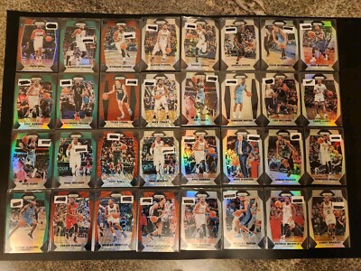 2017-18 Panini Prizm NBA Lot of 50.   RWB, Ruby Wave, Silver, Green etc.