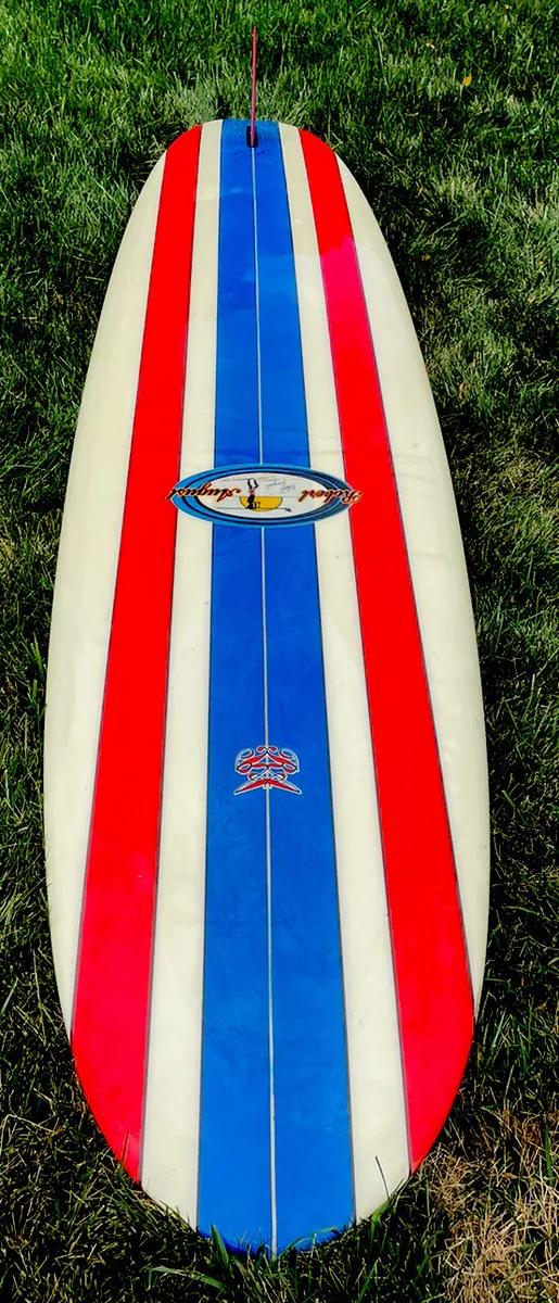 和歌山•磯ノ浦海岸保管Robert August SURFBOARD•ロング 和歌山•磯ノ浦海岸保管Robert August SURFBOARD•ロング