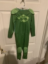 Disney Junior PJ Masks Gecko Costume Child Small 4-6 Tail Mask Suit