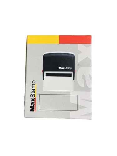 MaxStamp SI-20 Self-Inking Rubber Stamp 3/4 x 1 1 5/16″ - Picture 10 of 12