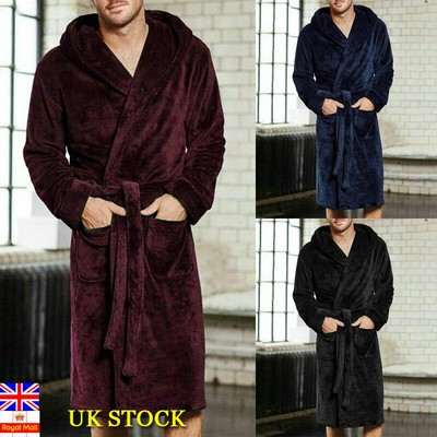 mens teddy bear dressing gown
