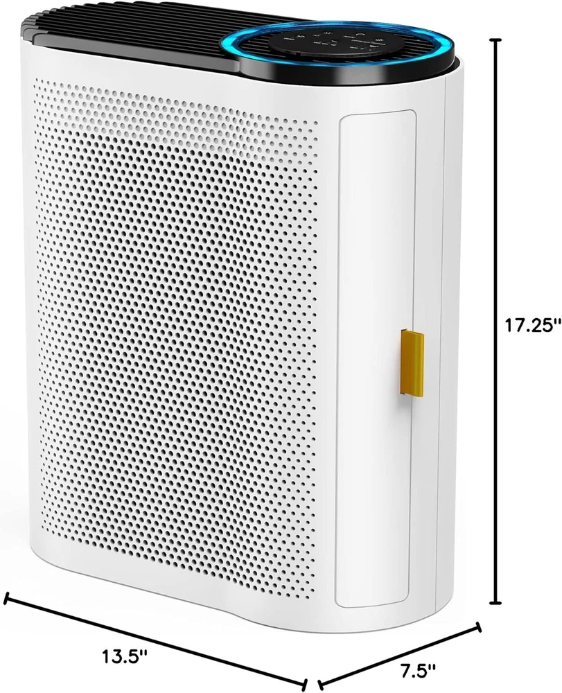 Air Purifier for Large Rooms, 1095 Sq Ft Coverage with Air Quality Monitor