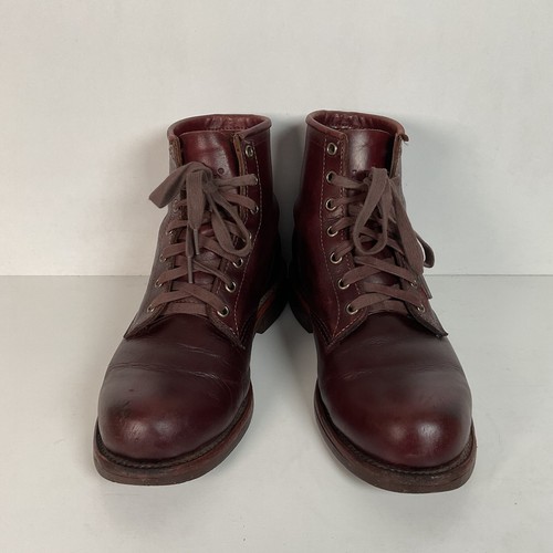 Vintage Chippewa For LL Bean Service Boot 7.5 EE USA Made Oxblood Distressed - Picture 2 of 19