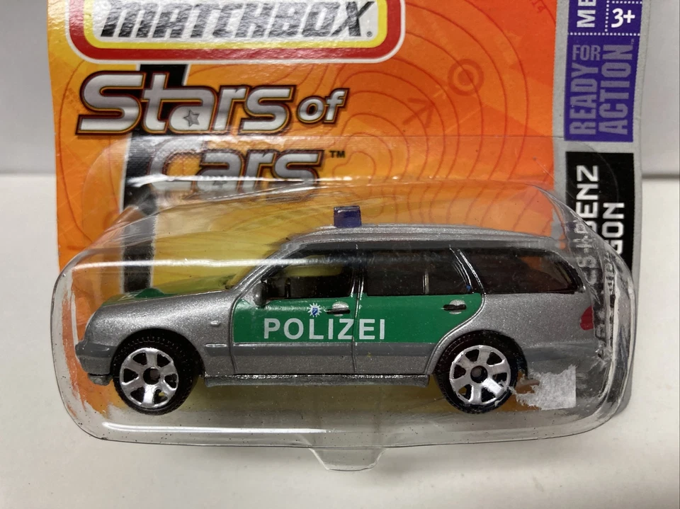 WRITING ON CARD 2007 Matchbox Dinky Toys Stars Of Cars Silver Mercedes 420 Wagon - Image 2 of 2