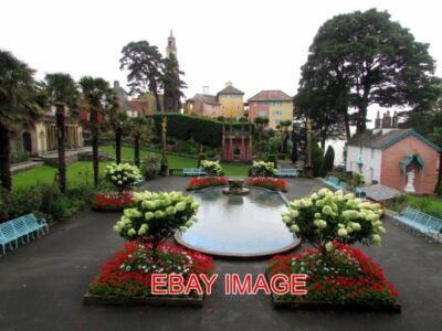 FOTO WALISISCHE KÜSTE PORTMEIRION DORF (12) ENTWORFEN UND GEBAUT VON SIR CLOUGH WIL
