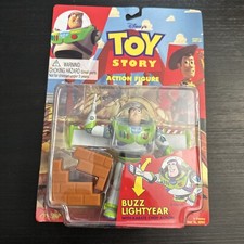 Disney Pixar Toy Story 1 Buzz Lightyear Action Figure 1995 Thinkway New In Box 