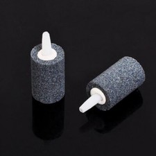Aquarium 4x2 Cylinder Air Stone Fish Tank Aerator Diffuser Hydroponics Pack of 2