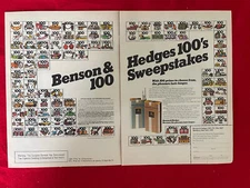 Vintage 1981 Print Ad Benson And Hedges 100’s Cigarettes Sweepstakes
