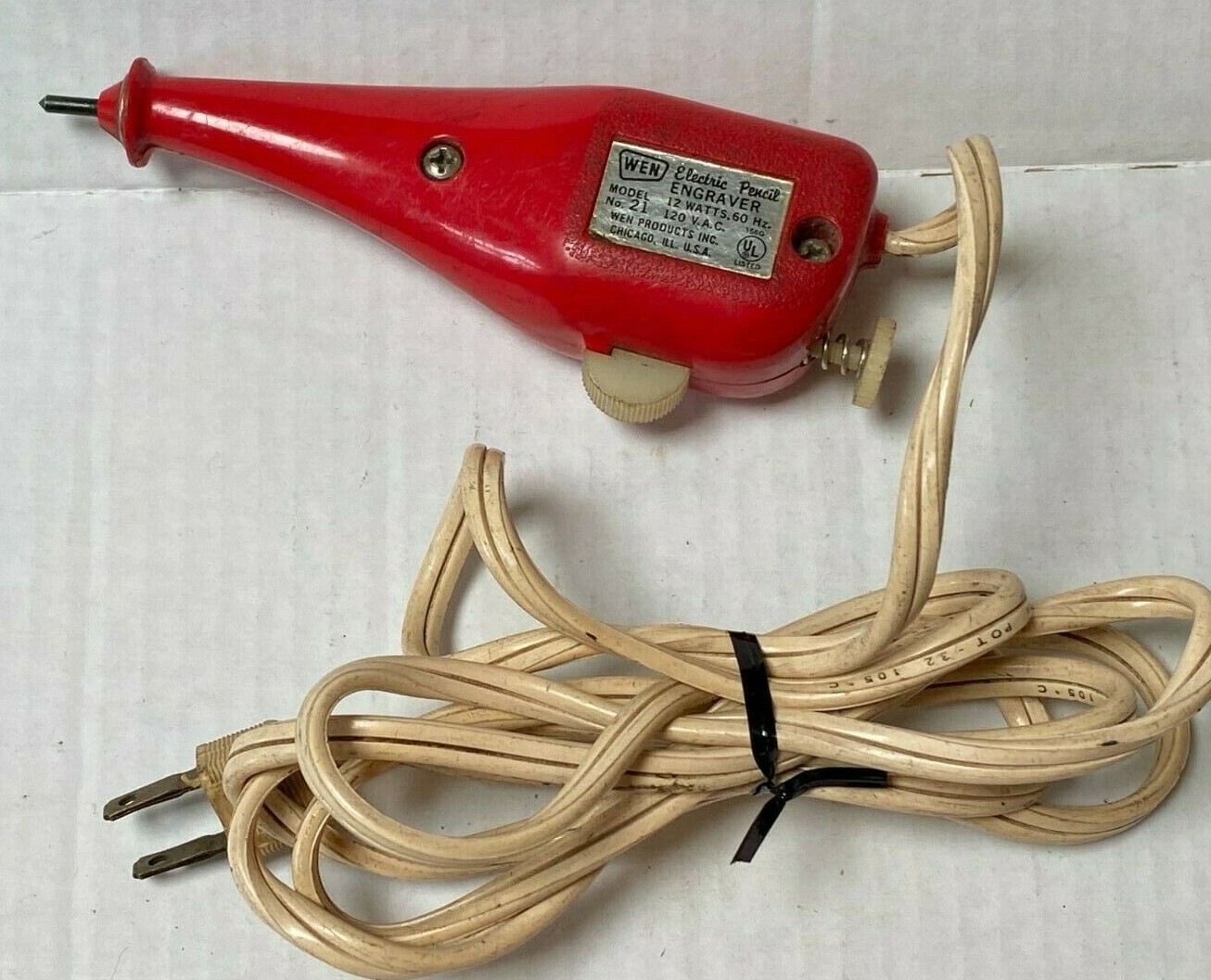 WEN Electric Pencil Engraver Model 21 