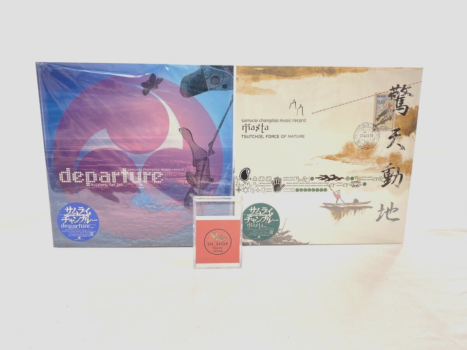 Samurai Champloo Music Record Departure Nujabes Fat jon 2LP & masta