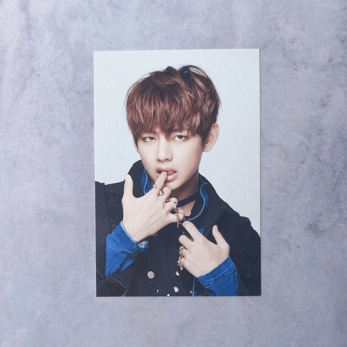 BTS 2016 HYYH On Stage Epilogue Concert Mini Photo Card - V