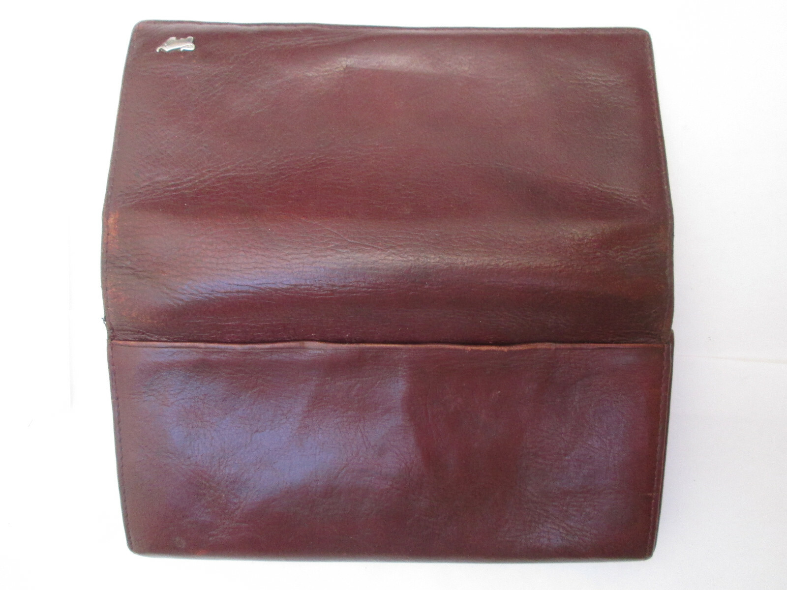 Portefeuille/Porte-monnaie BRAUN BUFFEL En Cuir - Couleur Bordeaux, Style Vintage - Occasion - Unisexe