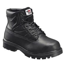 Avenger Men's Steel Toe Internal Met Guard 6 inch Black Boot, A7300