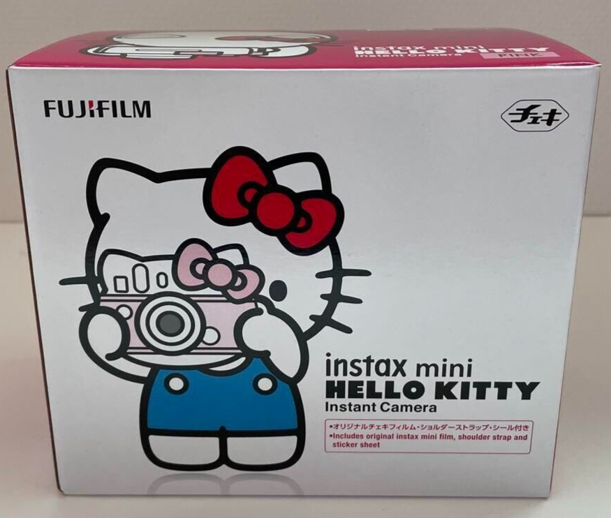 FUJIFILM Hello Kitty Fuji Instant Camera Kit Cheki Instax Mini