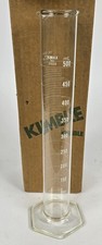 KIMBLE KIMAX Cat No 20024 Graduated Cylinder 500mL TD 20 C Single Metric Scale