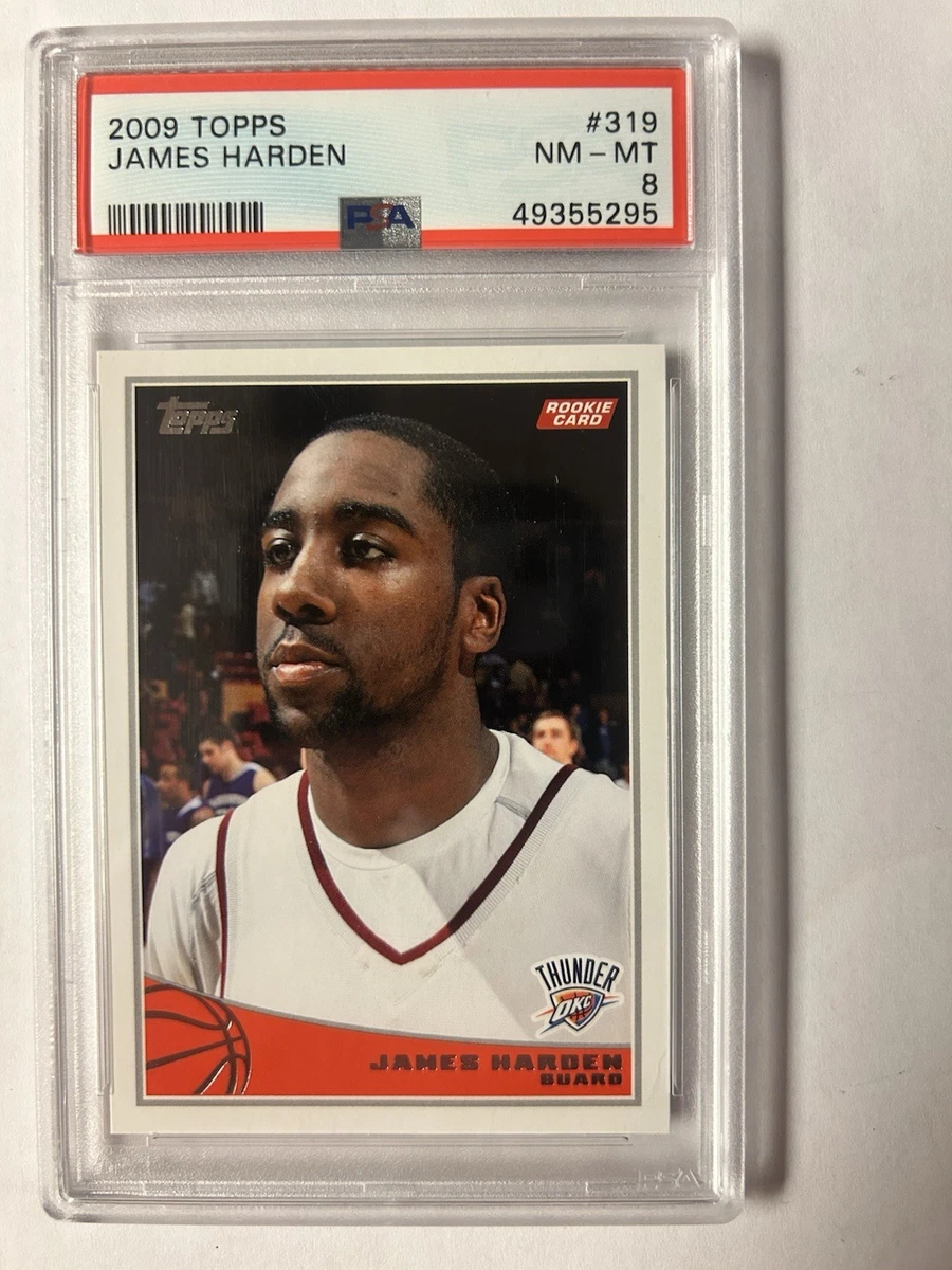 Topps James Harden Basketball Rookie Sports Trading Cards
